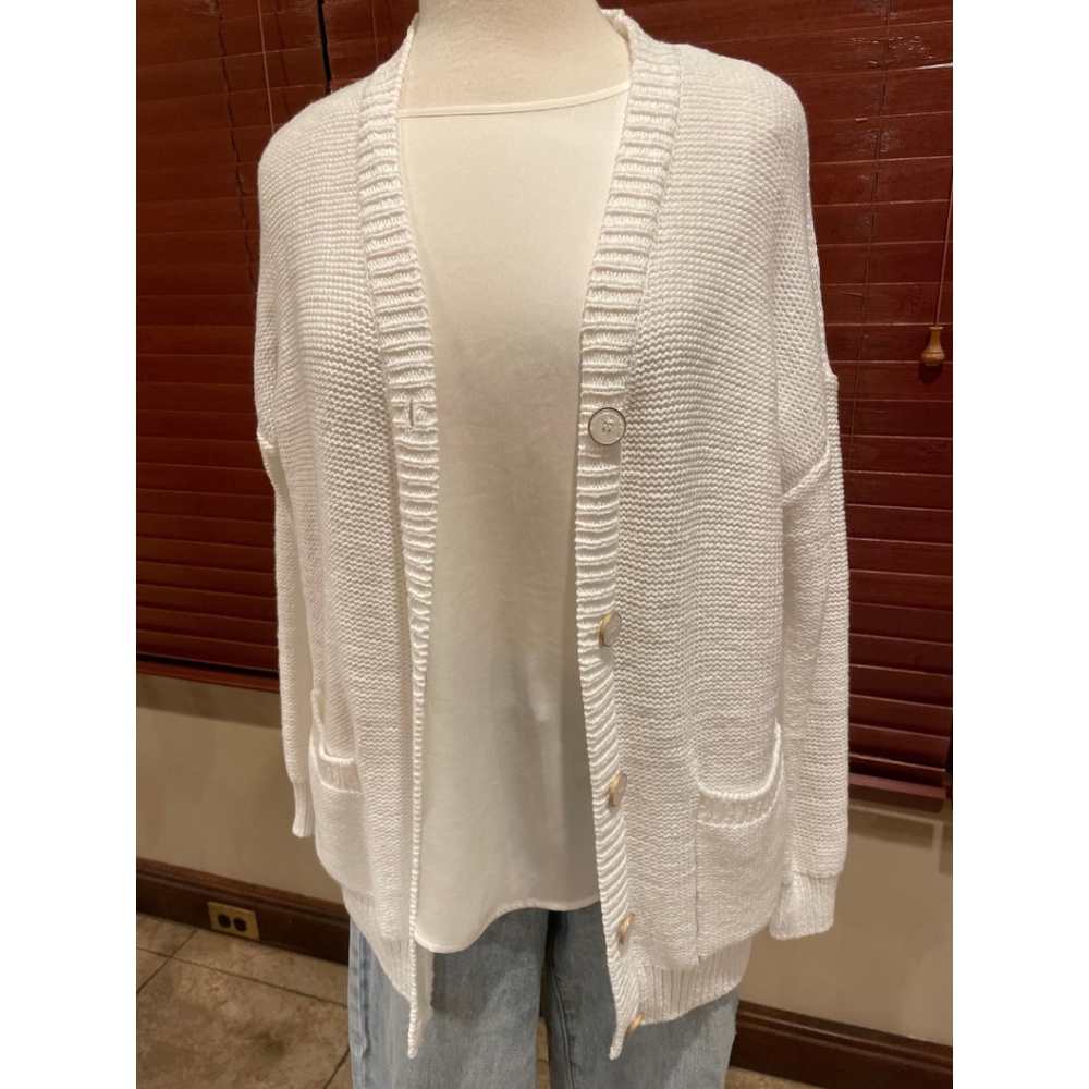 Show Me Your Mumu White Cardigan